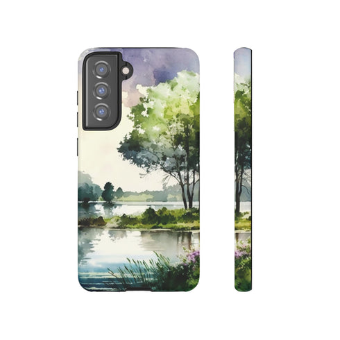 Summer Day by the Lake - Impact Resistant Phone Case